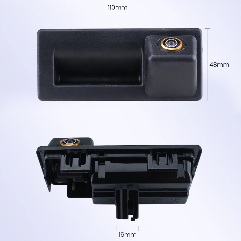 GreenYi AHD 1080P 170° Автомобільна камера заднього виду для Audi A3 A4 B8 B9 A4L VW Tiguan Touran L Touareg Skoda Octavia A7 Rapid Yeti - Зображення 2