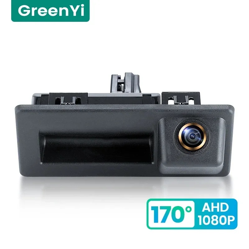 GreenYi AHD 1080P 170° Автомобільна камера заднього виду для Audi A3 A4 B8 B9 A4L VW Tiguan Touran L Touareg Skoda Octavia A7 Rapid Yeti