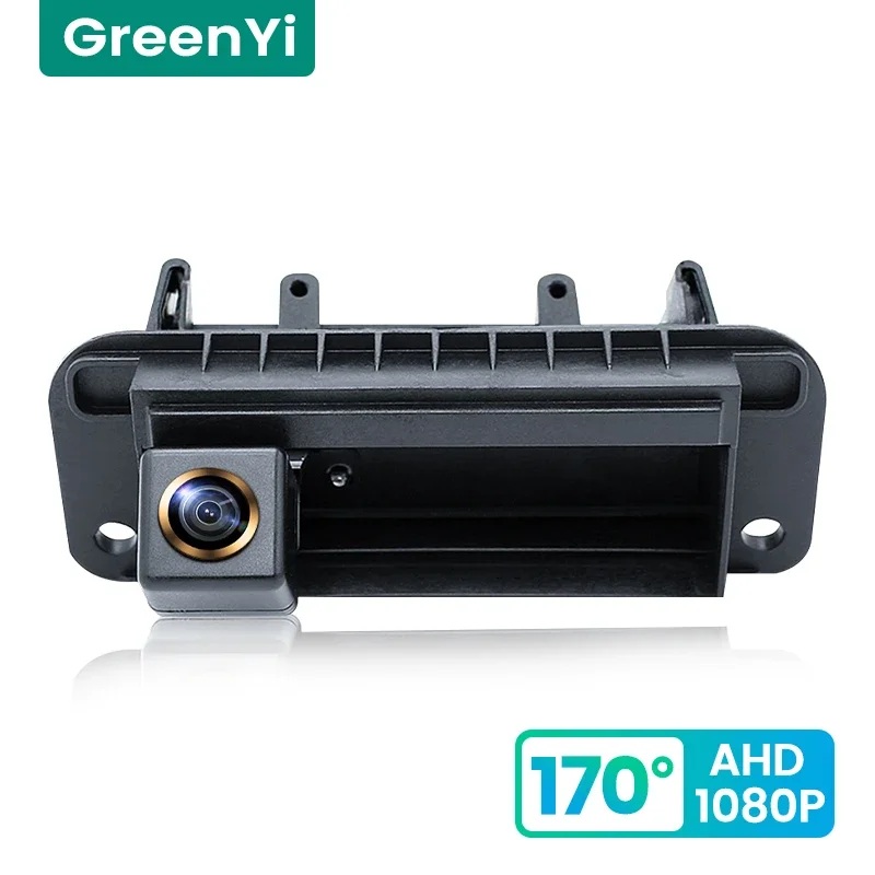 GreenYi 170° HD 1080P Автомобільна камера заднього виду для Mercedes Benz C Class W204 C180 C200 C260 S204 Нічне бачення заднього ходу AHD