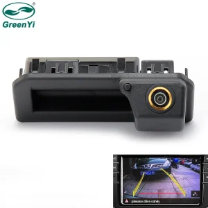 Автомобільна камера заднього виду для Audi Q2 Q2L A5 Skoda karoq KODIAQ Cayenne Polo Bora, підтримка траєкторії руху керма RCD330