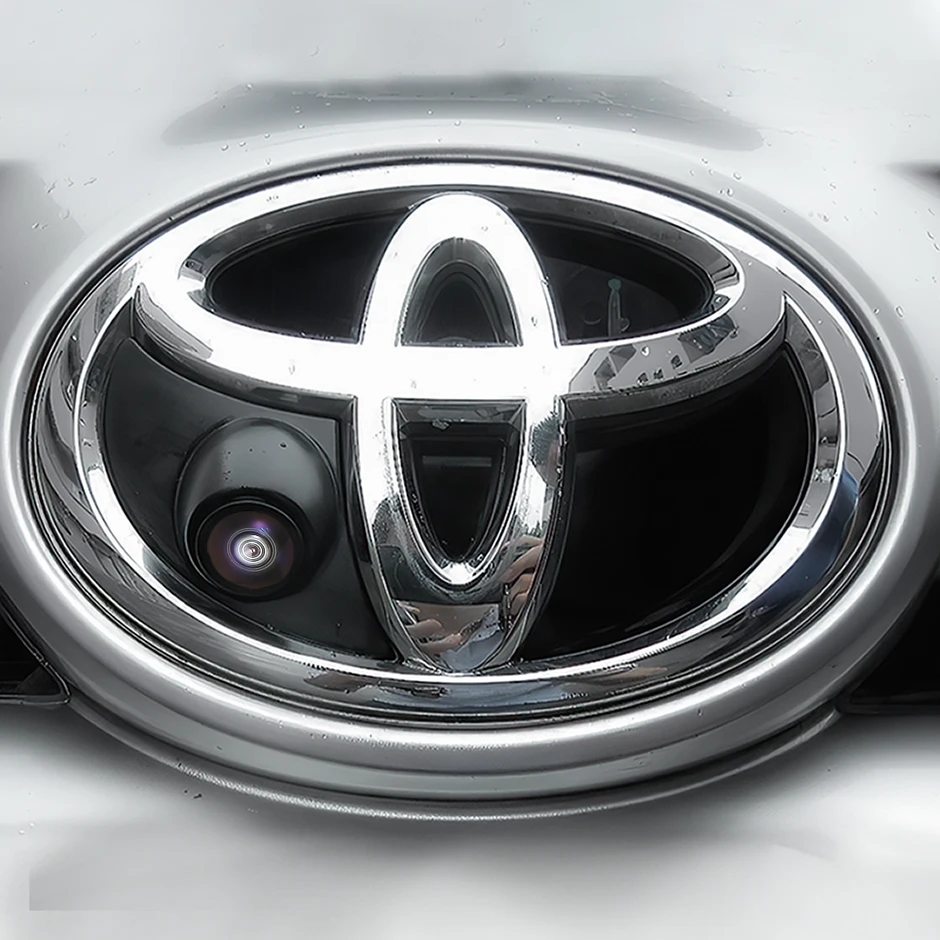 Спеціальна автомобільна камера переднього виду в логотипі GreenYi AHD для Toyota FJ Land Cruiser Avensis T25 T27 Hilux Corolla Yaris Prado Proace Hiace Towards Aygo - Зображення 3