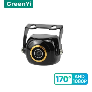 Автомобільна камера заднього виду GreenYi 170° Golden Lens HD AHD 1080P 4pin з функцією нічного бачення та динамічною траєкторією руху