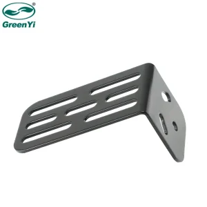 GreenYi регульований універсальний кронштейн залізний металевий L-подібний кронштейн з прямим ангелом,  багатофункціональний кронштейн для встановлення камер